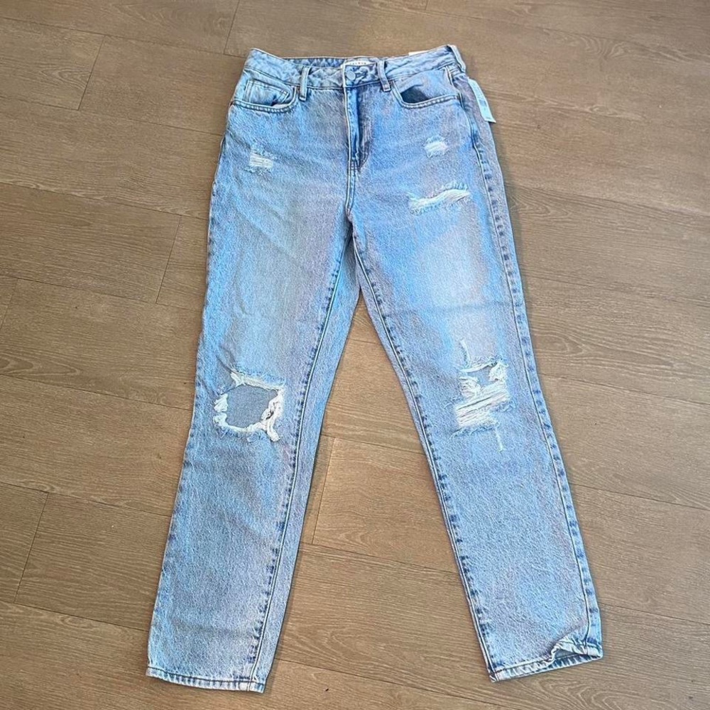 pacsun ripped mom jeans